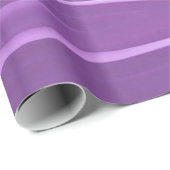 紫の背景とストライプ ラッピングペーパー (ロールコーナー)
