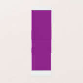 紫の背景と白素晴らし色のデザイン 名刺 (内部フラット)