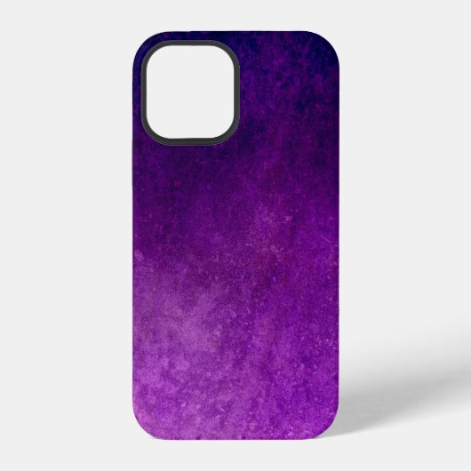 紫の背景グランジテクスチャ iPhoneケース (裏面)
