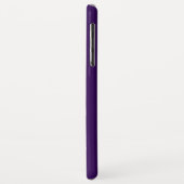 紫の背景 Case-Mate iPhoneケース (裏面/左)