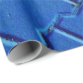 紫の舗道に車輪を付けた人 ラッピングペーパー (ロールコーナー)