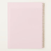 紫の色の蝶 プランナー手帳 (裏面)