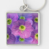 紫の色合い キーホルダー (正面)