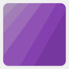 紫の色合い スクエアシール