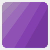 紫の色合い スクエアシール (正面)