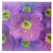 紫の色合い タイル (正面)