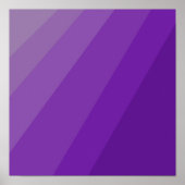 紫の色合い ポスター (正面)