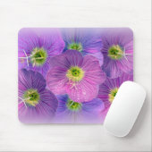 紫の色合い マウスパッド (マウス)
