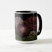 紫の色合い マグカップ (正面右)