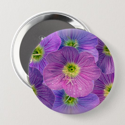 紫の色合い 缶バッジ (正面&裏面)