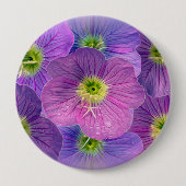 紫の色合い 缶バッジ (正面)