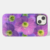 紫の色合い iPhoneケース (裏面横)