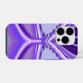 紫の花の夢 iPhoneケース (裏面横)