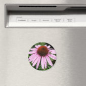 紫の花の小さなキリギリス マグネット (インサイチュ (食洗機))