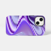 紫の花の虹の夢 iPhoneケース (裏面横)
