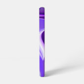 紫の花の虹の夢 SAMSUNG GALAXYケース (左側面)