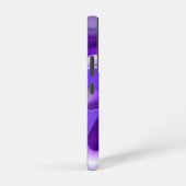 紫の花の虹の夢 SAMSUNG GALAXYケース (右側面)
