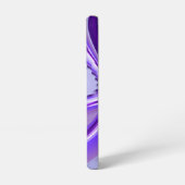 紫の花の虹の夢 SAMSUNG GALAXYケース (左側面)