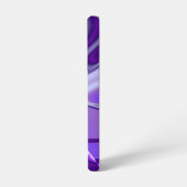 紫の花の虹の夢 SAMSUNG GALAXYケース (左側面)