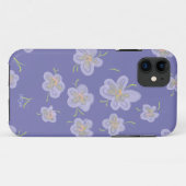 紫の花びら Case-Mate iPhoneケース (裏面(横))