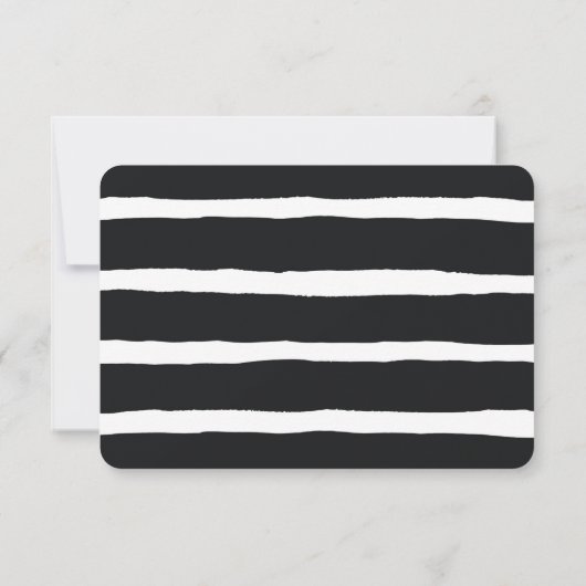 紫の花をありがとう。花の結婚式のメモ 招待状 (裏面)