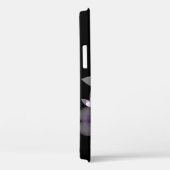 紫の花を黒に Case-Mate iPhoneケース (裏面 / 右)