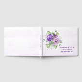 紫の花束 追悼式 ゲストブック (全面)