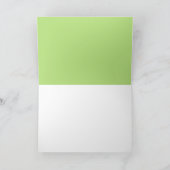 紫の花空白の カード (内部)