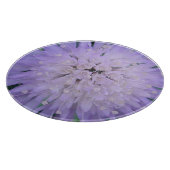 紫の花  カッティングボード (角)