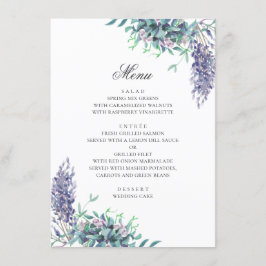 紫の花。ガーデン結婚フローララベンダー メニュー