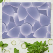 紫の花 キッチンタオル (折り畳み)