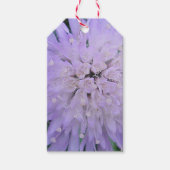 紫の花 ギフトタグ (正面)