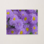 紫の花 ジグソーパズル (横)
