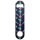 紫の花 スピード栓抜き (裏面)