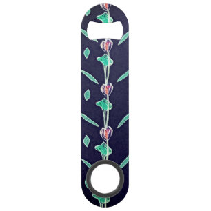 紫の花 スピード栓抜き