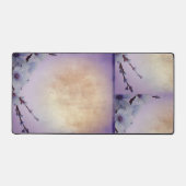 紫の花 デスクマット (正面)