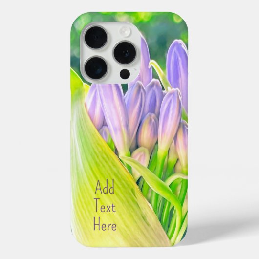 紫の花 – ナイルのユリ Case-Mate iPhoneケース (裏面)