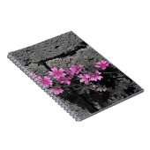 紫の花 ノートブック (右側)