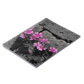 紫の花 ノートブック (左側)