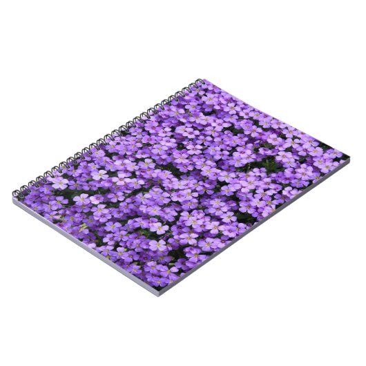 紫の花 ノートブック (左側)