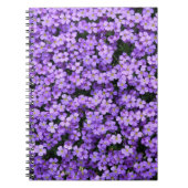 紫の花 ノートブック (正面)