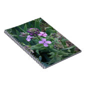 紫の花 ノートブック (右側)