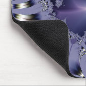 紫の花 マウスパッド (コーナー)