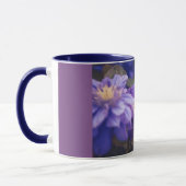 紫の花 マグカップ (左)
