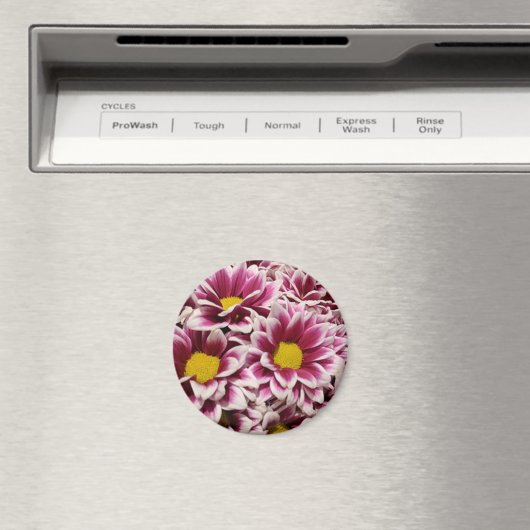 紫の花 マグネット (インサイチュ (食洗機))