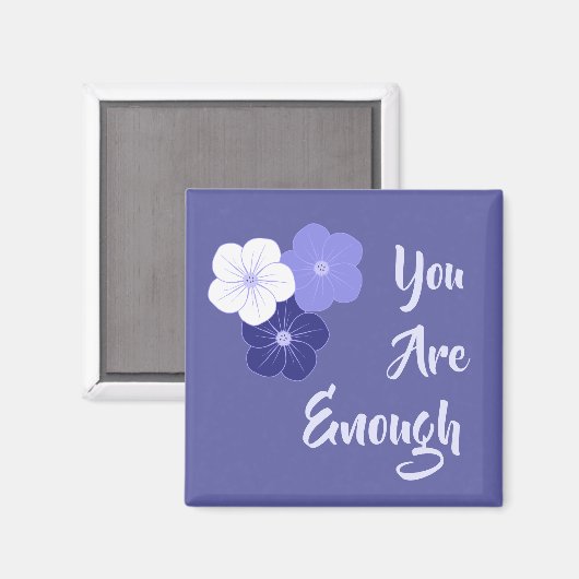 紫の花 マグネット (正面/裏面)