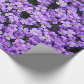 紫の花 ラッピングペーパー (角)