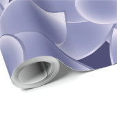 紫の花 ラッピングペーパー (ロールコーナー)