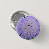 紫の花 缶バッジ (正面&裏面)