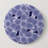 紫の花 缶バッジ (正面)